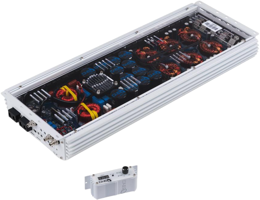 DOWN4SOUND JP73 WHITE GLOSS | 7300W RMS AMPLIFIER