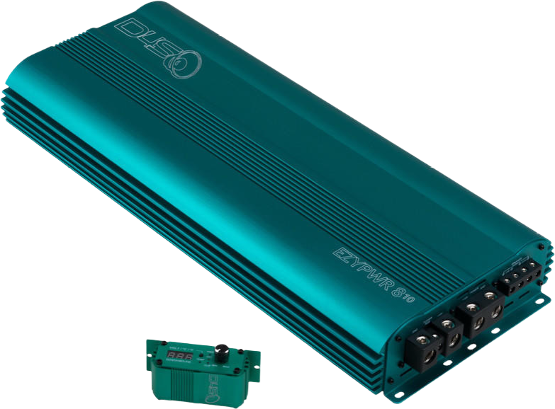DOWN4SOUND EZYPWR 810 TEAL | 4000W RMS - 10 CHANNEL AMPLIFIER