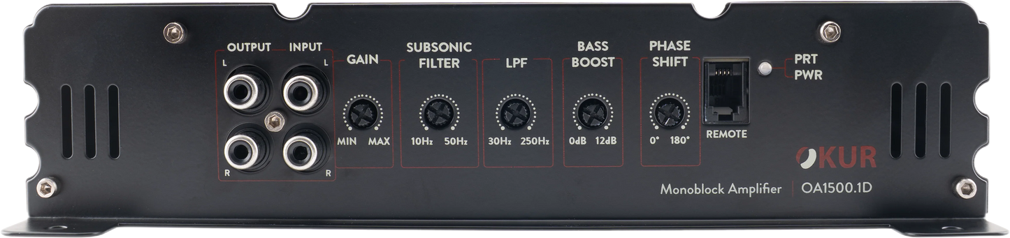 OA1500.1D : Class D Monoblock Amplifier