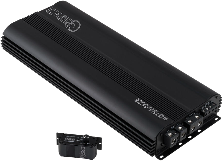 DOWN4SOUND EZYPWR 810 BLACK | 4000W RMS - 10 CHANNEL AMPLIFIER