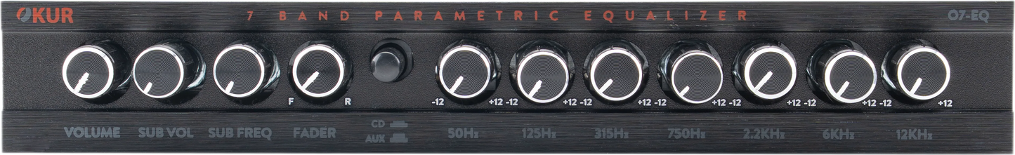 O7-EQ : 7 Band Parametric Equalizer