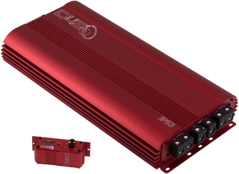 DOWN4SOUND JP53 RED | 5300W RMS AMPLIFIER