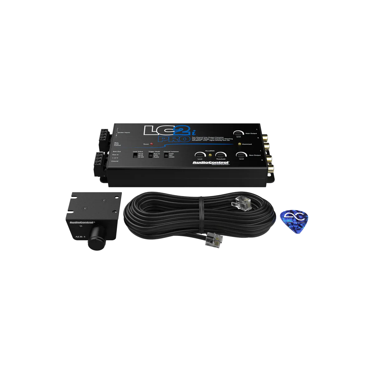 LC2i PRO 2-Channel Line Output Converter w/AccuBASS