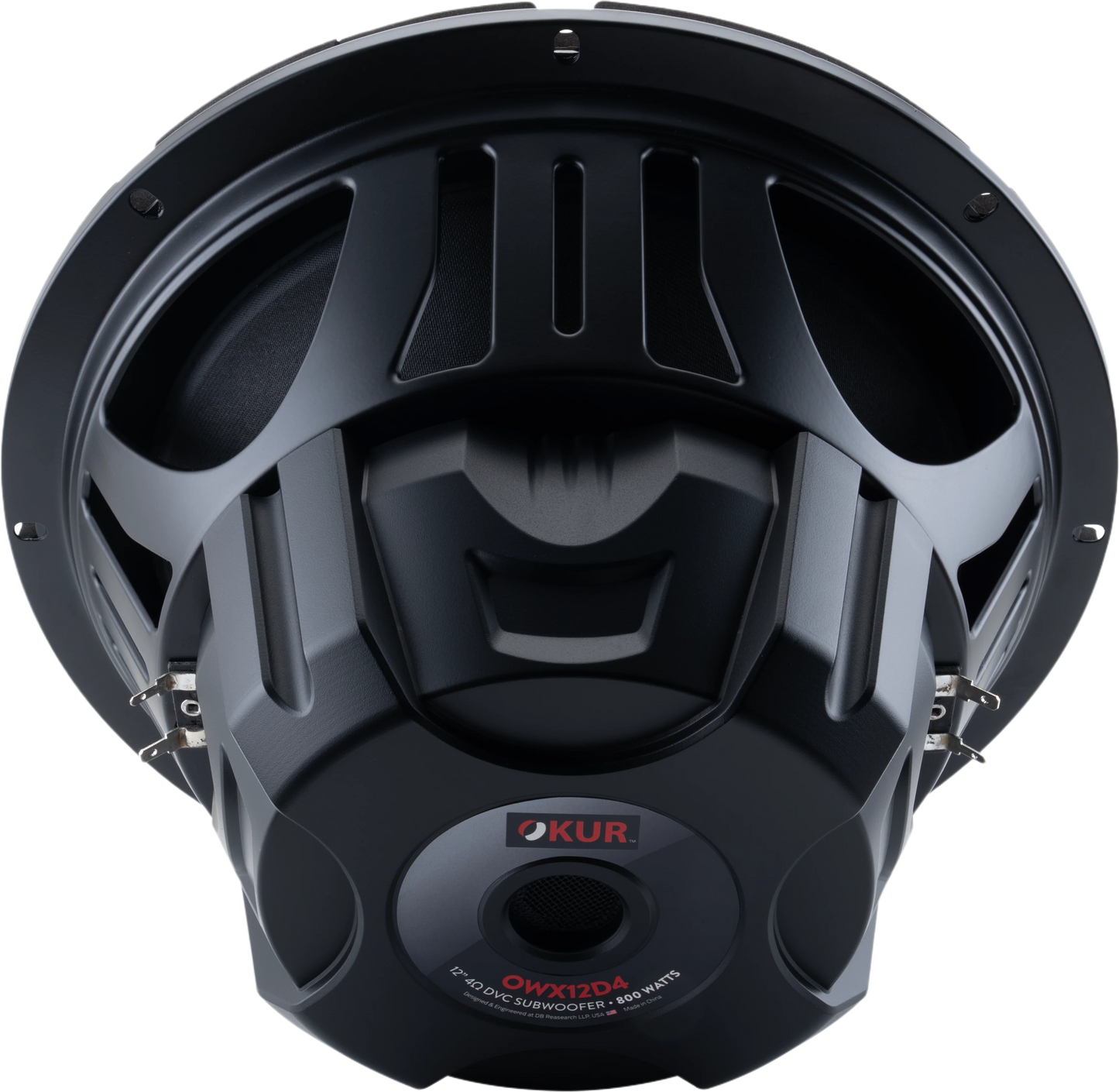 OWX12D4 : 12in 4 Ohm DVC Subwoofer