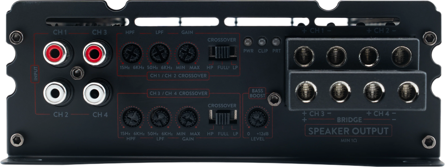 OFR3000.4D : 4 Channel Full Range Class D Amplifier