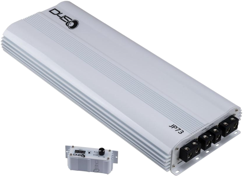 DOWN4SOUND JP73 WHITE GLOSS | 7300W RMS AMPLIFIER