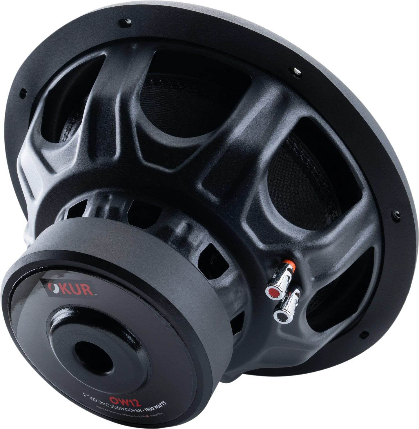OW12 : 12in 4 Ohm DVC Subwoofer