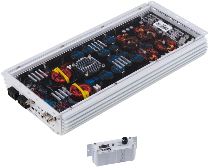 DOWN4SOUND JP53 WHITE GLOSS | 5300W RMS AMPLIFIER