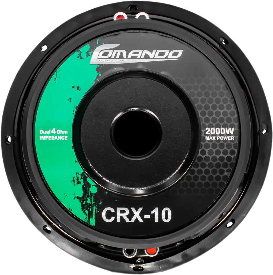 CRX-10 | 10'' | 2000W MAX | DUAL 4Ω