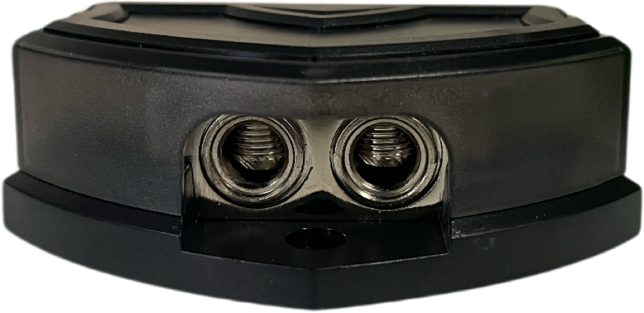 Two 0 AWG In to Four 0/4 AWG Out Power Distribution Block