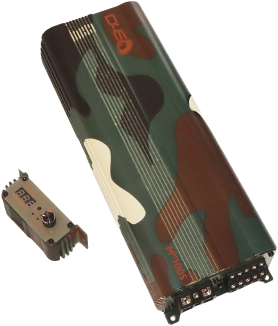 DOWN4SOUND MM1005 (MINI MAXX) - CAMO | 1100W RMS MINI 5 CH CAR AUDIO AMPLIFIER