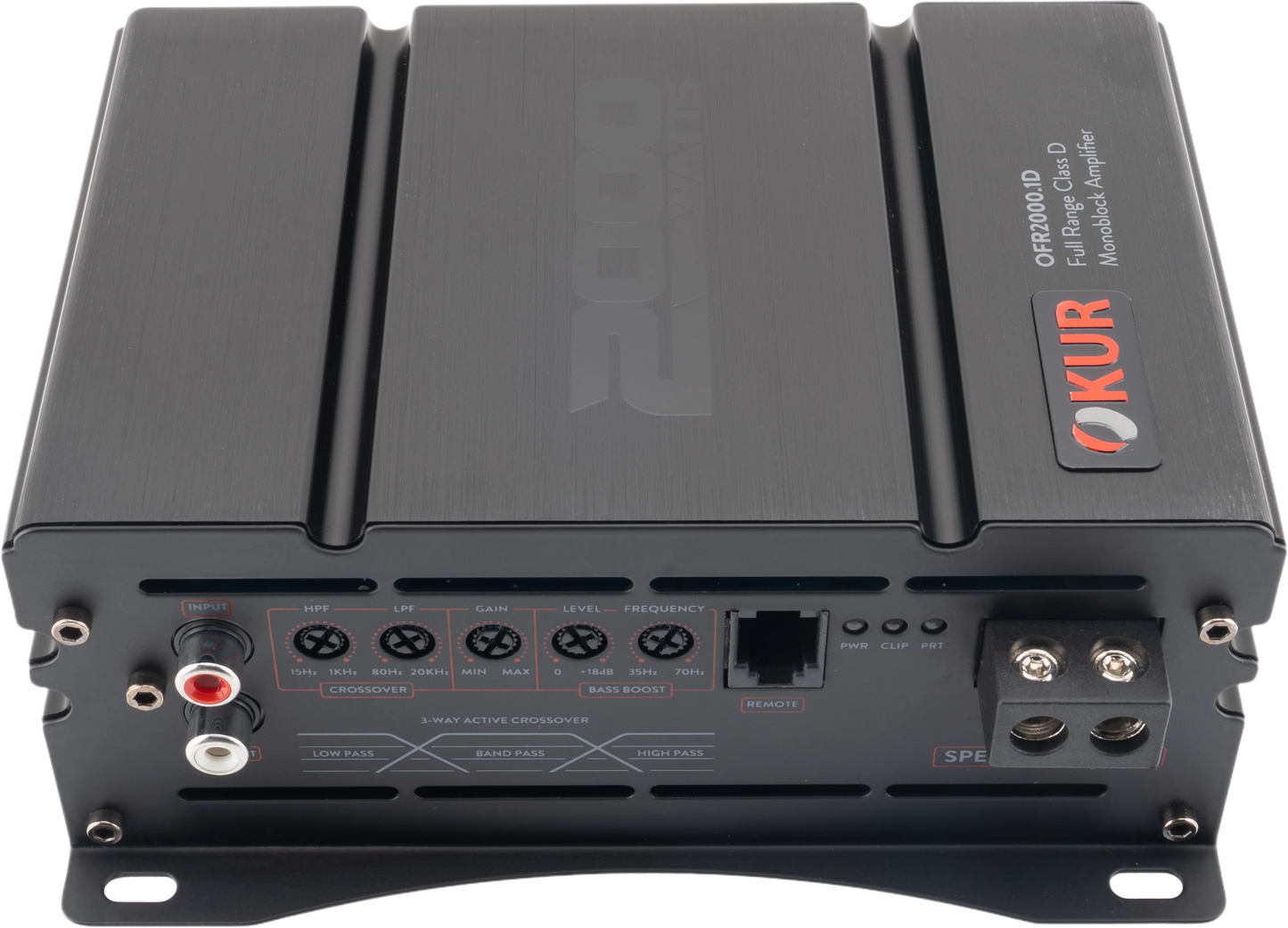 OFR2000.1D : Full Range Class D Monoblock Amplifier