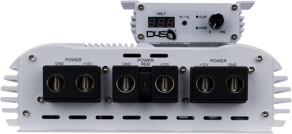 DOWN4SOUND JP73 WHITE GLOSS | 7300W RMS AMPLIFIER