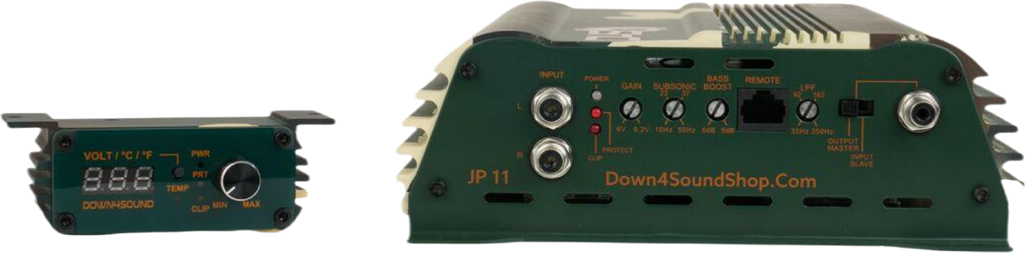 DOWN4SOUND JP11 CAMO | 1100W RMS AMPLIFIER