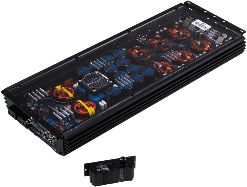 DOWN4SOUND JP73 BLACK | 7300W RMS AMPLIFIER