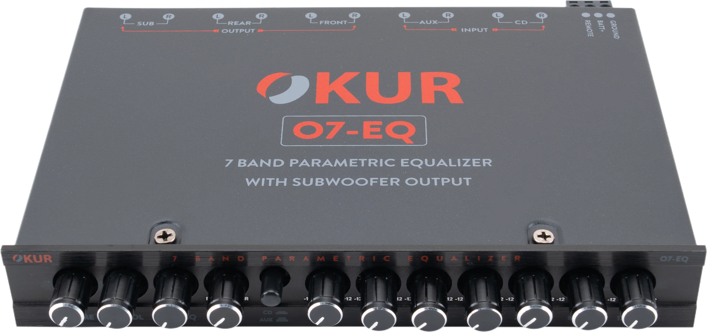 O7-EQ : 7 Band Parametric Equalizer