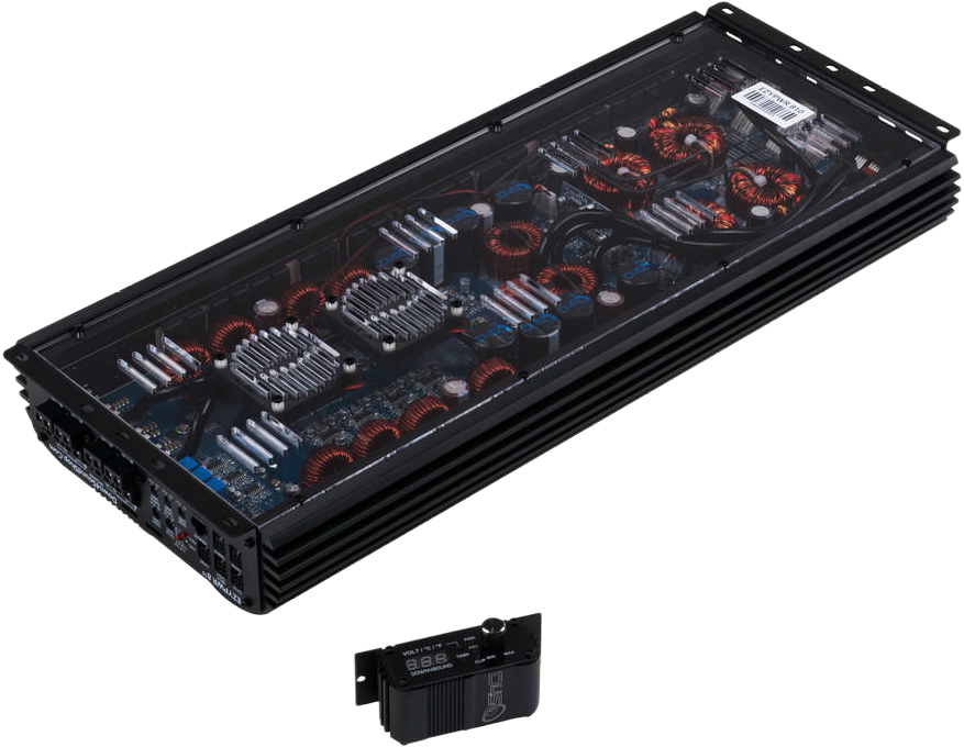 DOWN4SOUND EZYPWR 810 BLACK | 4000W RMS - 10 CHANNEL AMPLIFIER