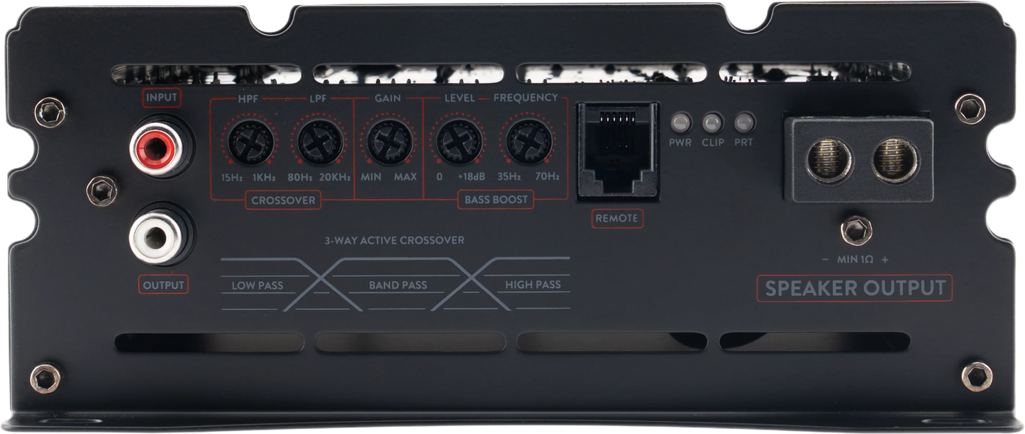 OFR3000.1D : Full Range Class D Monoblock Amplifier