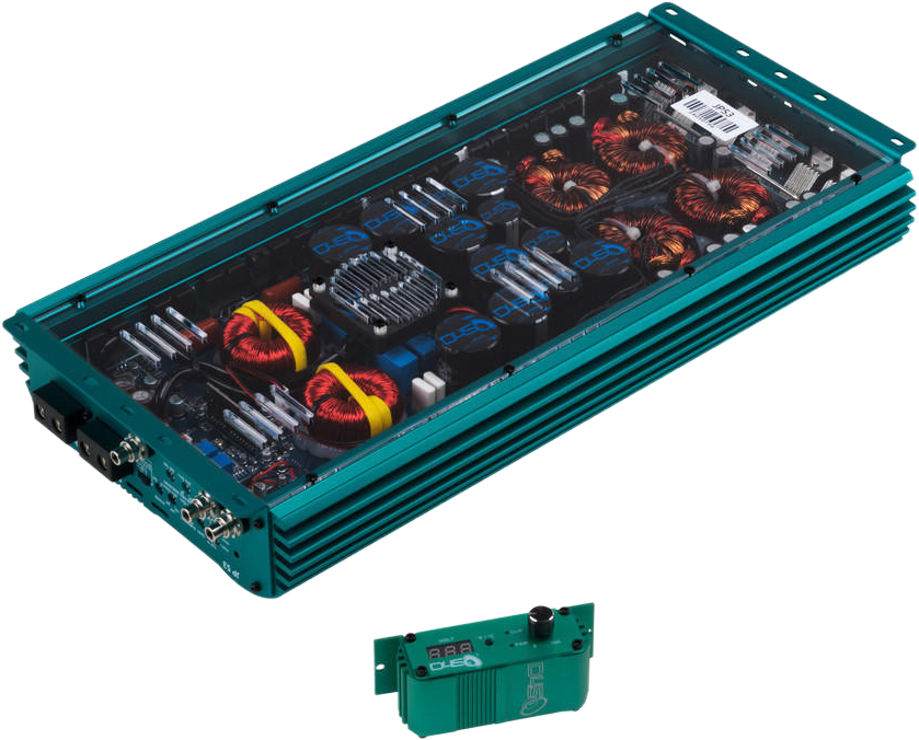 DOWN4SOUND JP53 TEAL | 5300W RMS AMPLIFIER