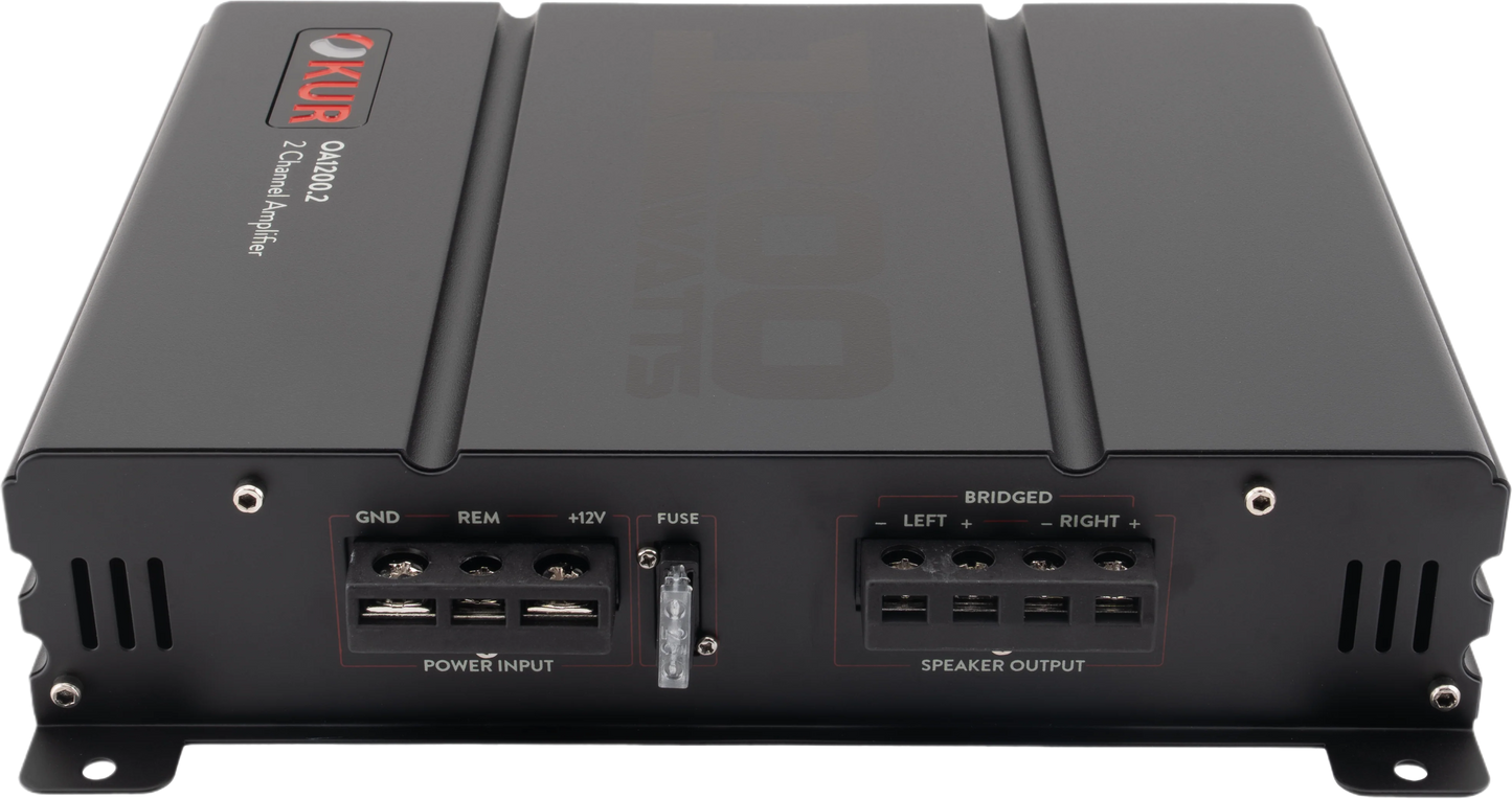OA1200.2 : 2 Channel Class AB Amplifier