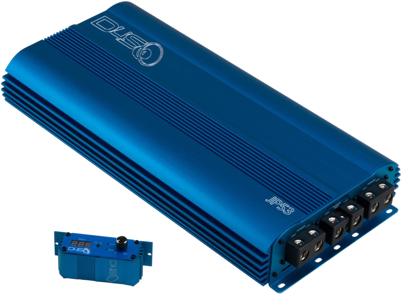 DOWN4SOUND JP53 BLUE | 5300W RMS AMPLIFIER