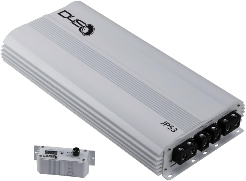 DOWN4SOUND JP53 WHITE GLOSS | 5300W RMS AMPLIFIER