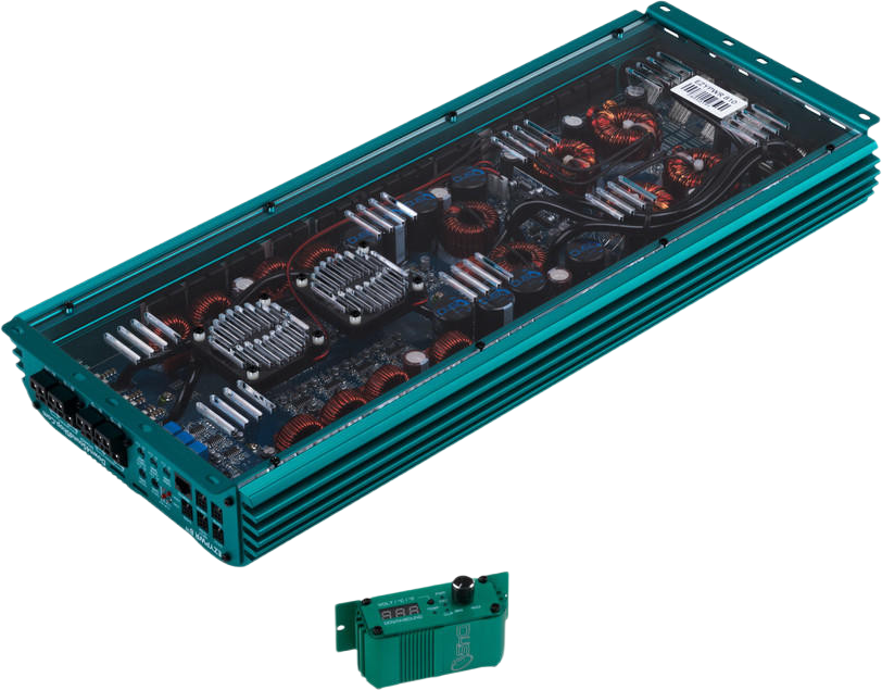DOWN4SOUND EZYPWR 810 TEAL | 4000W RMS - 10 CHANNEL AMPLIFIER