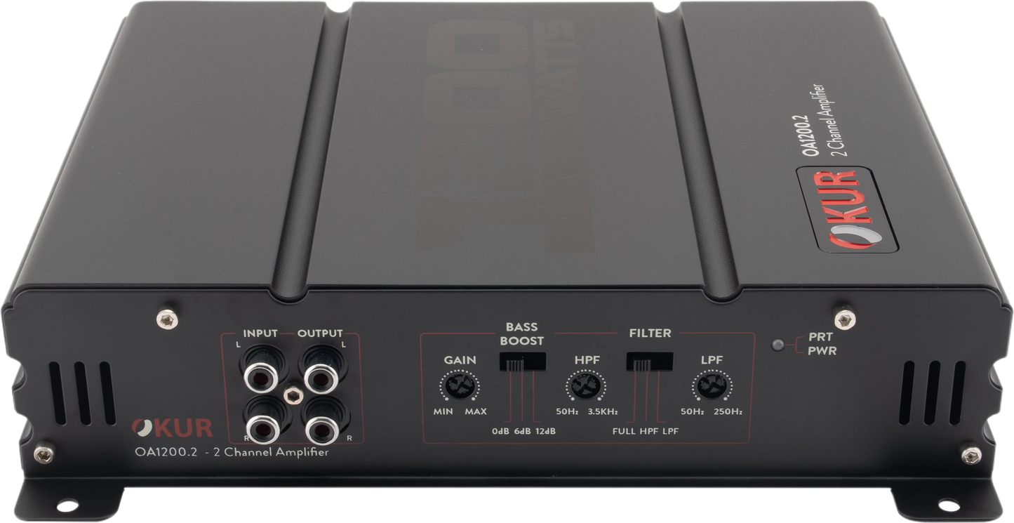 OA1200.2 : 2 Channel Class AB Amplifier