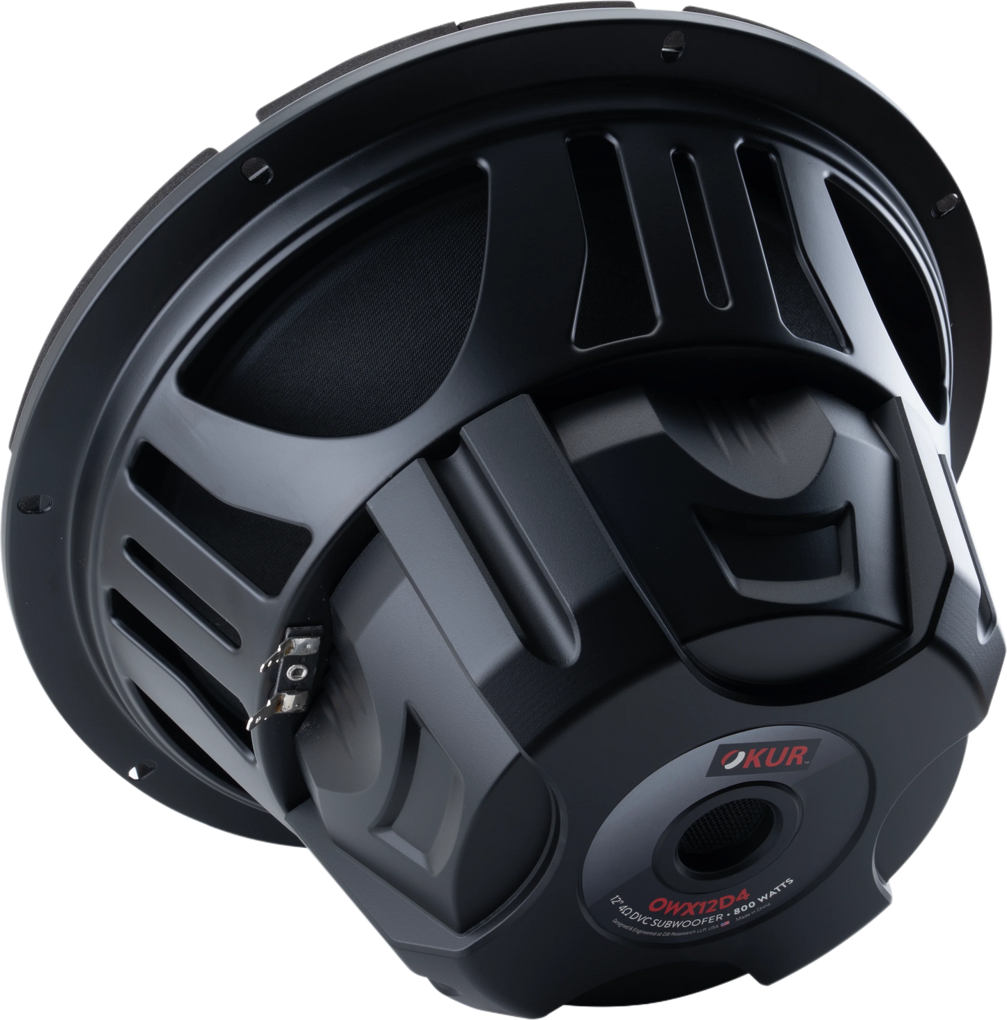 OWX12D4 : 12in 4 Ohm DVC Subwoofer
