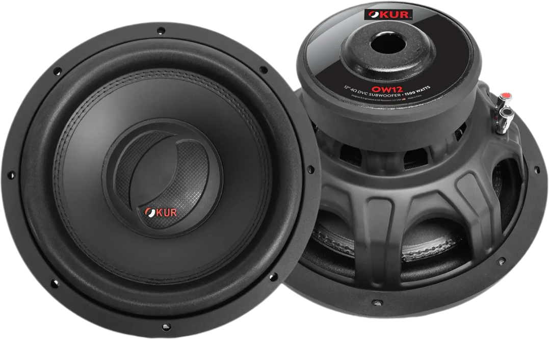 OW12 : 12in 4 Ohm DVC Subwoofer