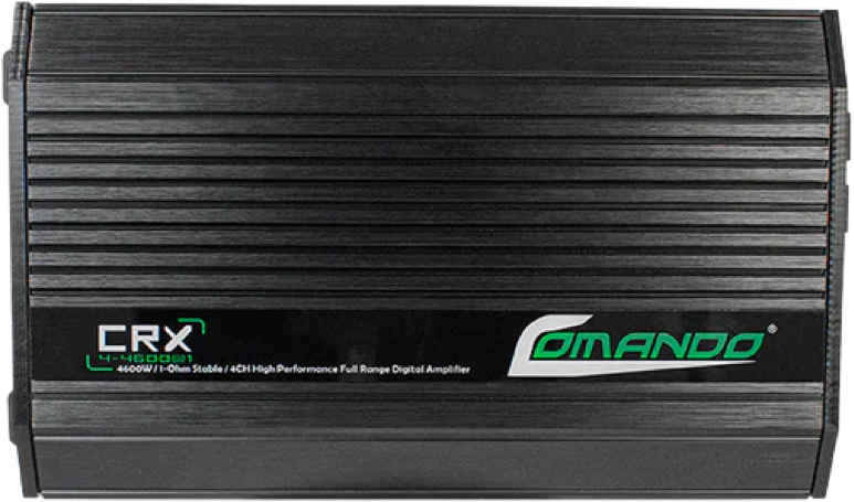 CRX4-4600@1OHM | 4600W MAX | 4CH | 1Ω