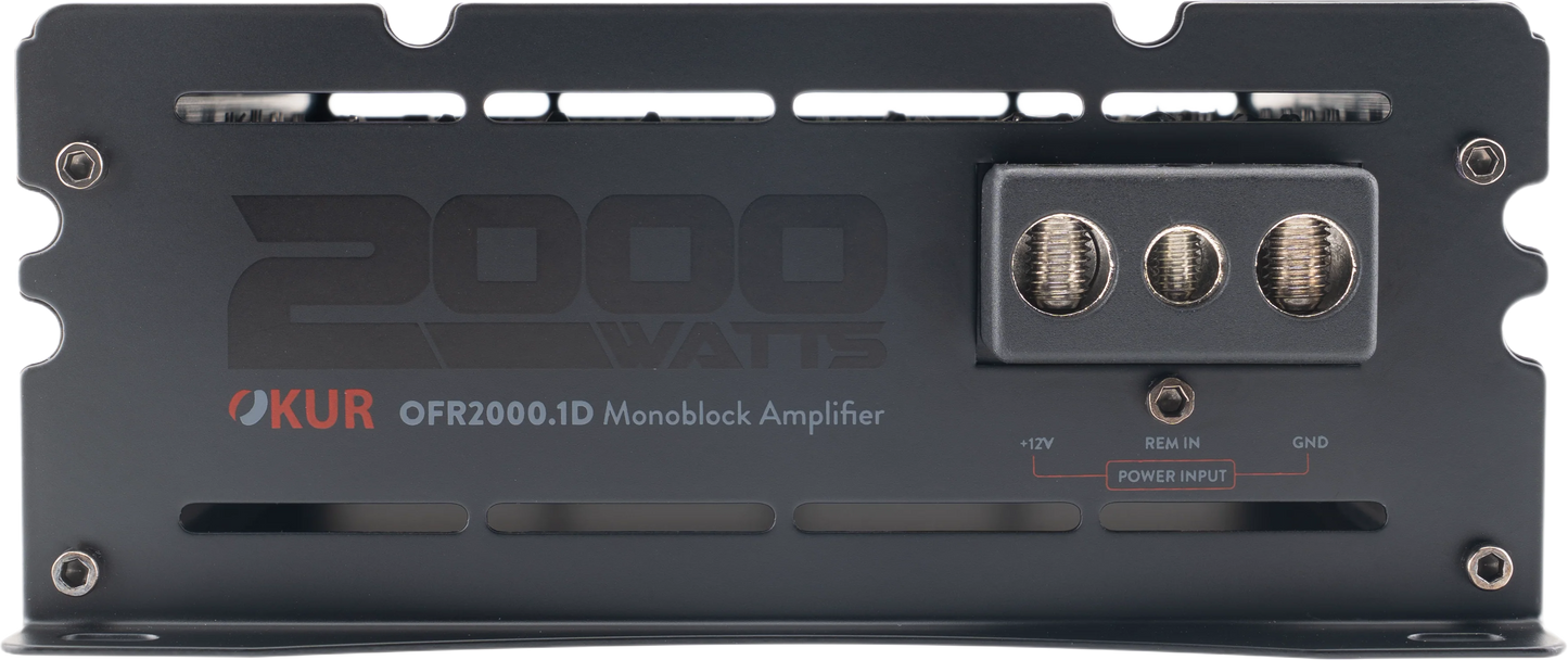 OFR2000.1D : Full Range Class D Monoblock Amplifier