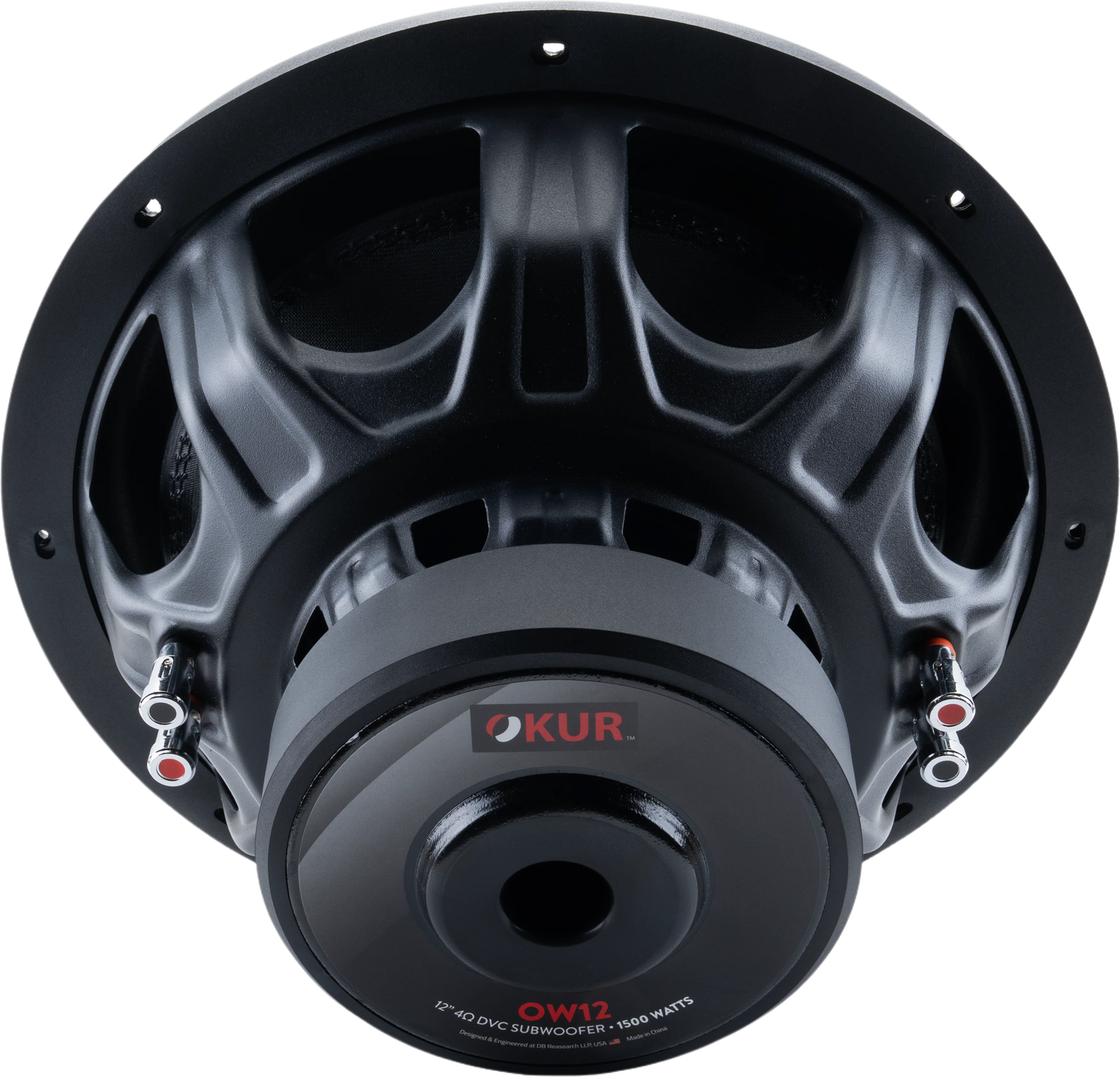 OW12 : 12in 4 Ohm DVC Subwoofer