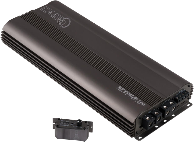 DOWN4SOUND EZYPWR 810 TITANIUM | 4000W RMS - 10 CHANNEL AMPLIFIER