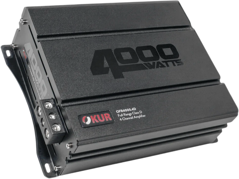 OFR4000.4D : 4 Channel Full Range Class D Amplifier