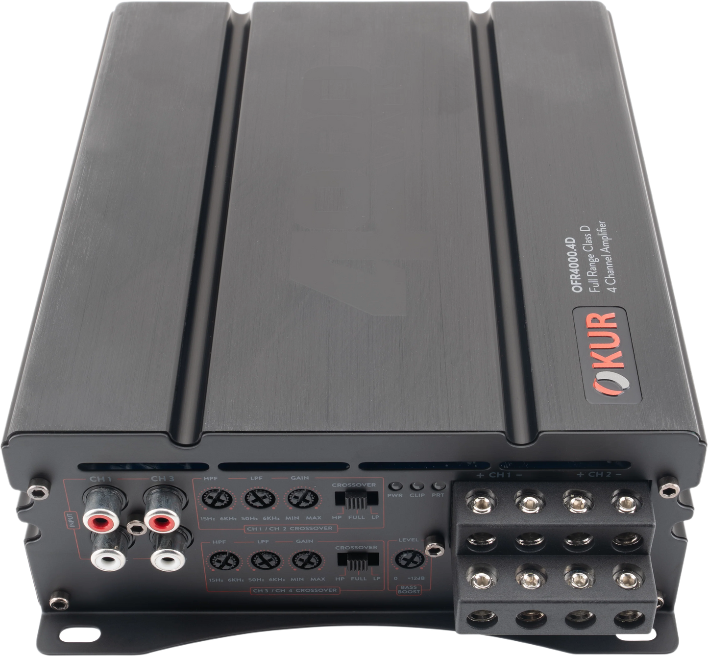 OFR4000.4D : 4 Channel Full Range Class D Amplifier