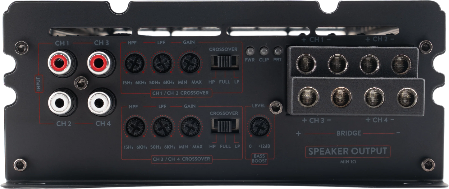 OFR4000.4D : 4 Channel Full Range Class D Amplifier