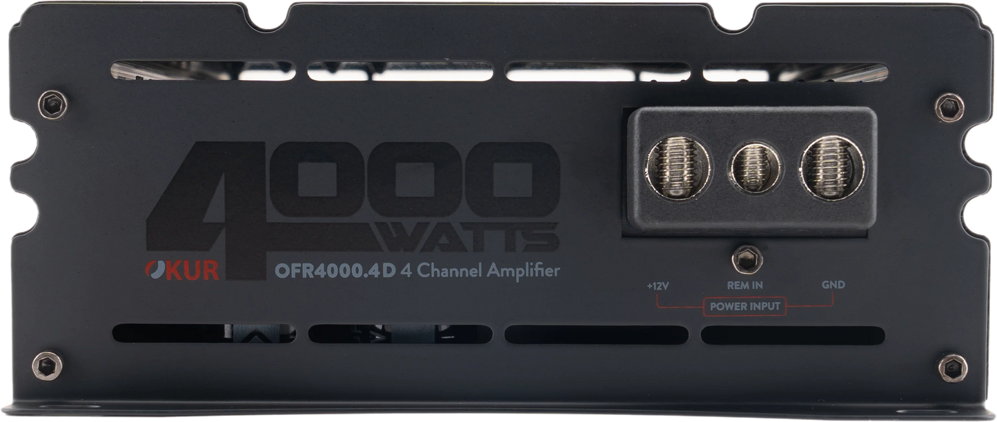 OFR4000.4D : 4 Channel Full Range Class D Amplifier