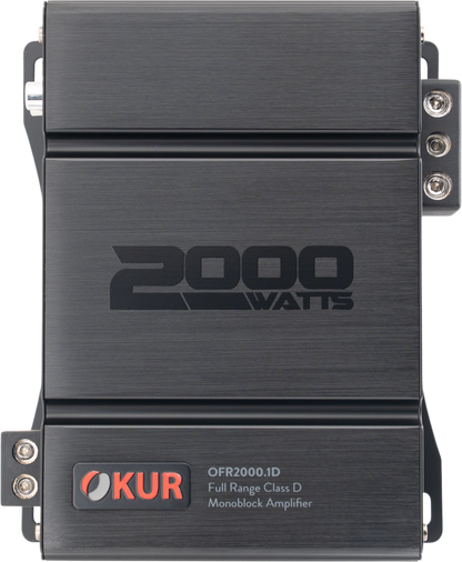 OFR2000.1D : Full Range Class D Monoblock Amplifier
