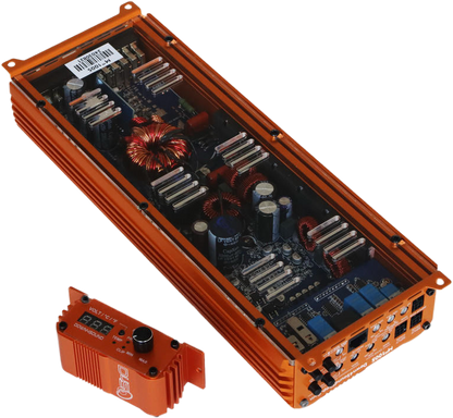 DOWN4SOUND MM1005 (MINI MAXX) - ORANGE | 1100W RMS MINI 5 CH CAR AUDIO AMPLIFIER