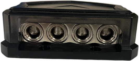 Two 0 AWG In to Four 0/4 AWG Out Power Distribution Block