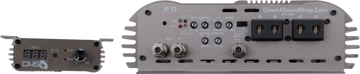 DOWN4SOUND JP73 TITANIUM | 7300W RMS AMPLIFIER