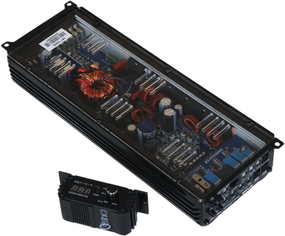 DOWN4SOUND MM1005 (MINI MAXX) - BLACK GLOSS | 1100W RMS MINI 5 CH CAR AUDIO AMPLIFIER