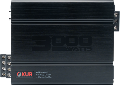 OFR3000.4D : 4 Channel Full Range Class D Amplifier
