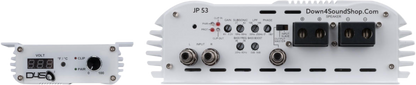 DOWN4SOUND JP53 WHITE GLOSS | 5300W RMS AMPLIFIER