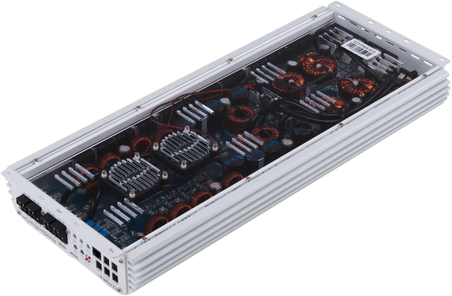 DOWN4SOUND EZYPWR 810 WHITE GLOSS | 4000W RMS - 10 CHANNEL AMPLIFIER