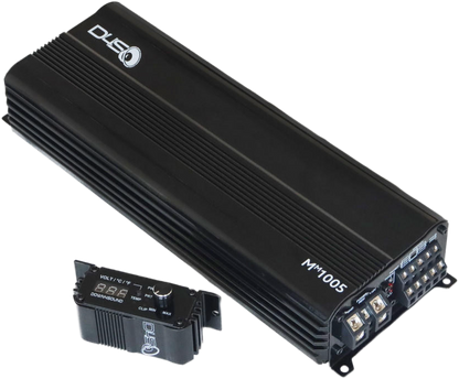 DOWN4SOUND MM1005 (MINI MAXX) - BLACK GLOSS | 1100W RMS MINI 5 CH CAR AUDIO AMPLIFIER