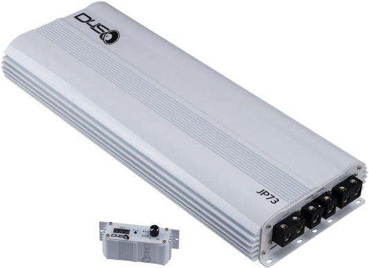 DOWN4SOUND JP73 WHITE GLOSS | 7300W RMS AMPLIFIER