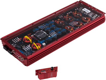 DOWN4SOUND JP73 RED | 7300W RMS AMPLIFIER