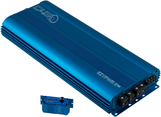 DOWN4SOUND EZYPWR 810 BLUE | 4000W RMS - 10 CHANNEL AMPLIFIER